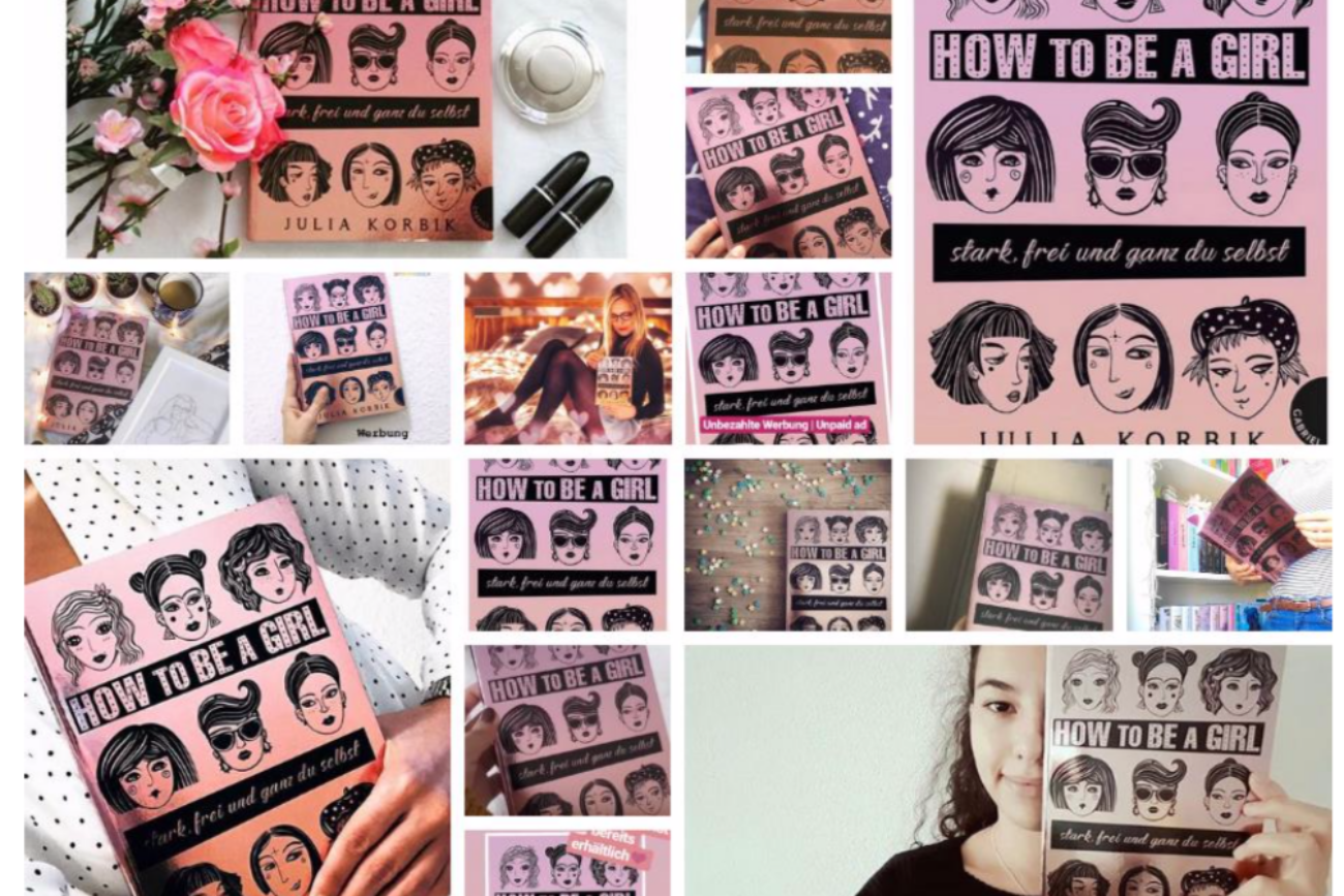 Influencer Kampagne How to be a girl