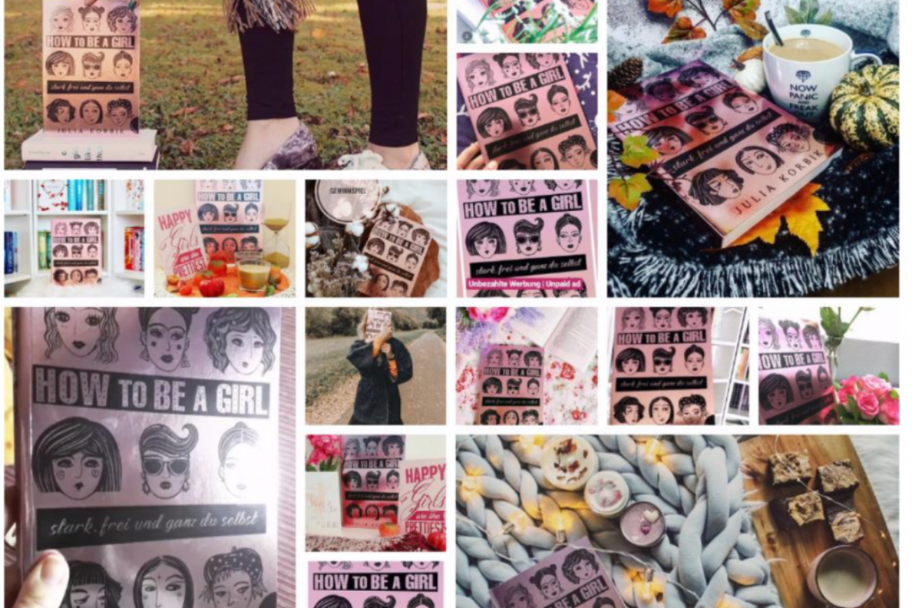 Influencer Kampagne How to be a girl