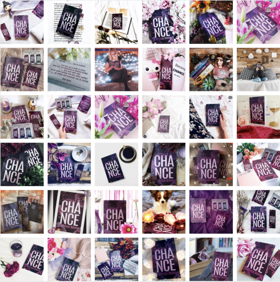 Influencer-Kampagne für Bestsellerautorin Rose Bloom