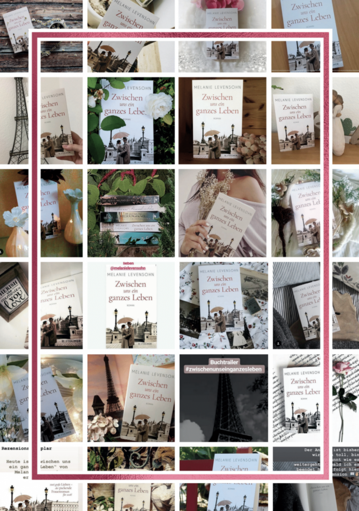 Influencer Kampagne für historischen Frauenroman für S. Fischer Verlage