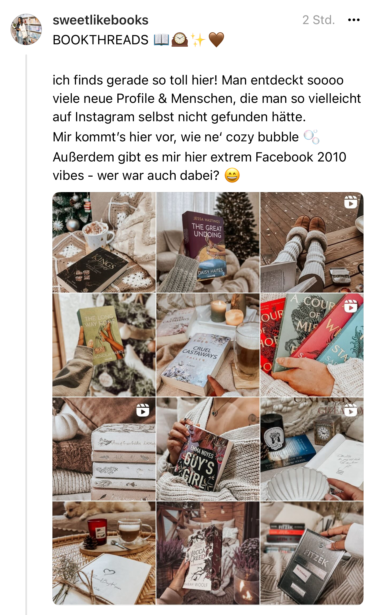 Screenshot eines Threads-Posts